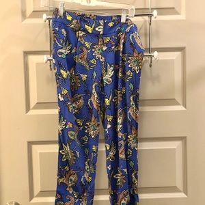 Ann Taylor LOFT Paisley pants